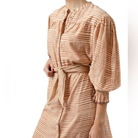Ulla Johnson Fiora Poplin Midi Dress size 4 - Picture 4 of 13
